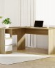 Corner Computer Desk Office Study Desks Table Drawers L-Shape Workstation