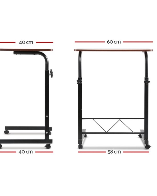 Laptop Table Desk Portable – Dark Wood