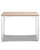 Minimalist Metal Desk – White