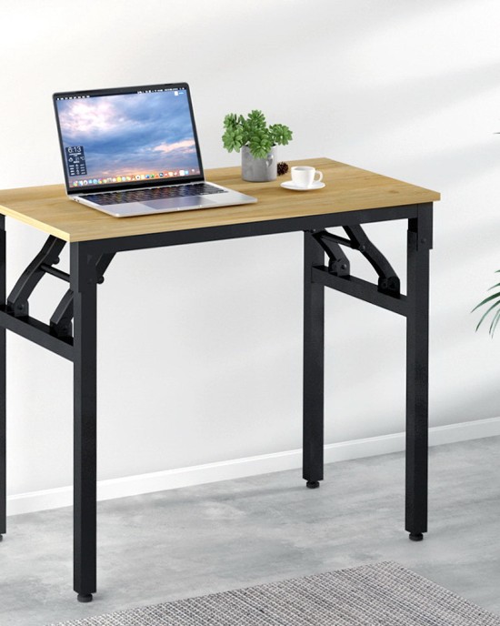 Computer Desk Laptop Table Bookshelf Desk Storage Rack Office Study Oak