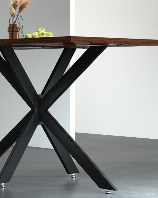 Mefunb Starburst Table Legs Coffee Dining Table Legs DIY Metal Leg 120X68cm