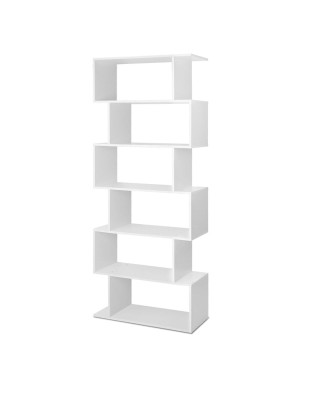 6 Tier Display Shelf – White