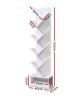 Display Shelf 9-Shelf Tree Bookshelf Book Storage Rack Bookcase White