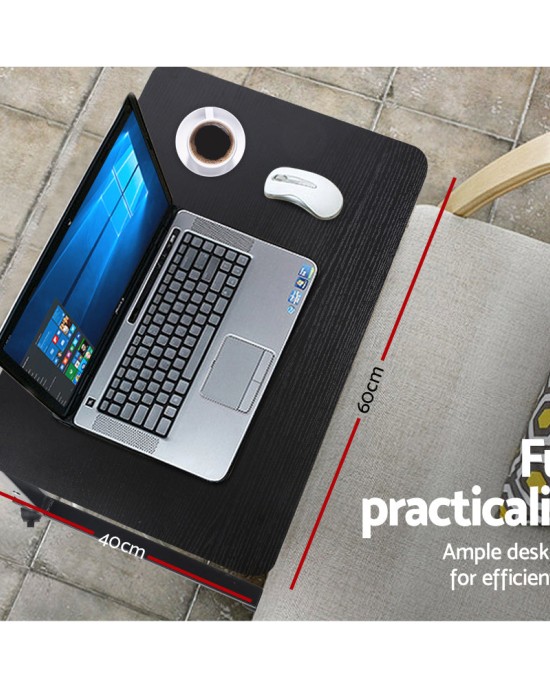 Laptop Table Desk Portable – Black