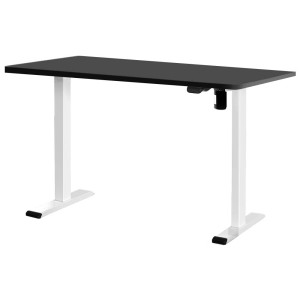 Electric Standing Desk Black 120cm Motorised Adjustable Sit Stand Desks White