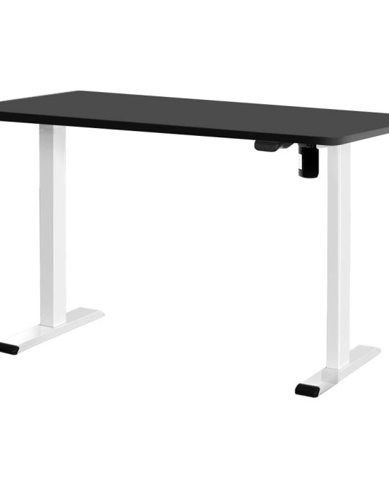 Electric Standing Desk Black 120cm Motorised Adjustable Sit Stand Desks White