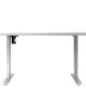 Electric Standing Desk White 120cm Motorised Adjustable Sit Stand Desks White