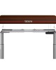 Electric Standing Desk 120cm Motorised Adjustable Sit Stand Desks Grey Walnut